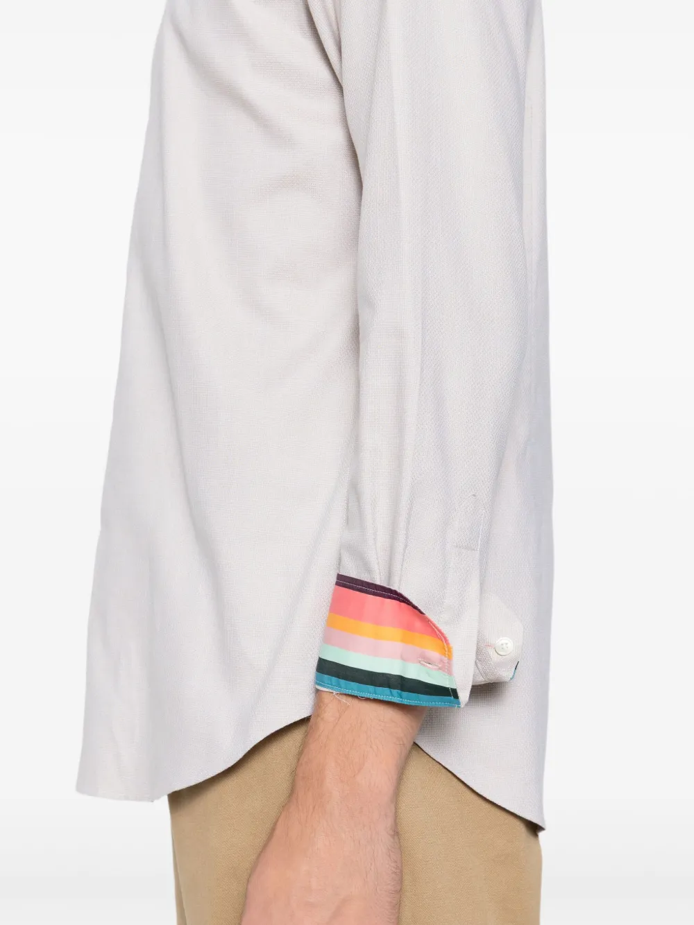 Paul Smith Katoenen overhemd Beige