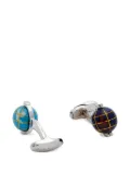 Paul Smith globe cufflinks - Silver