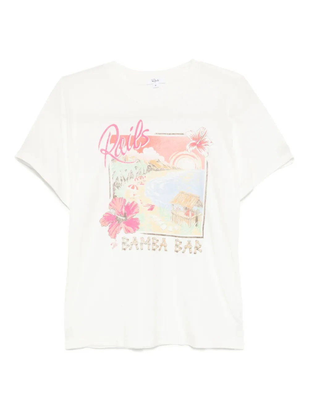 Rails Bamba T-shirt | White | Image 1