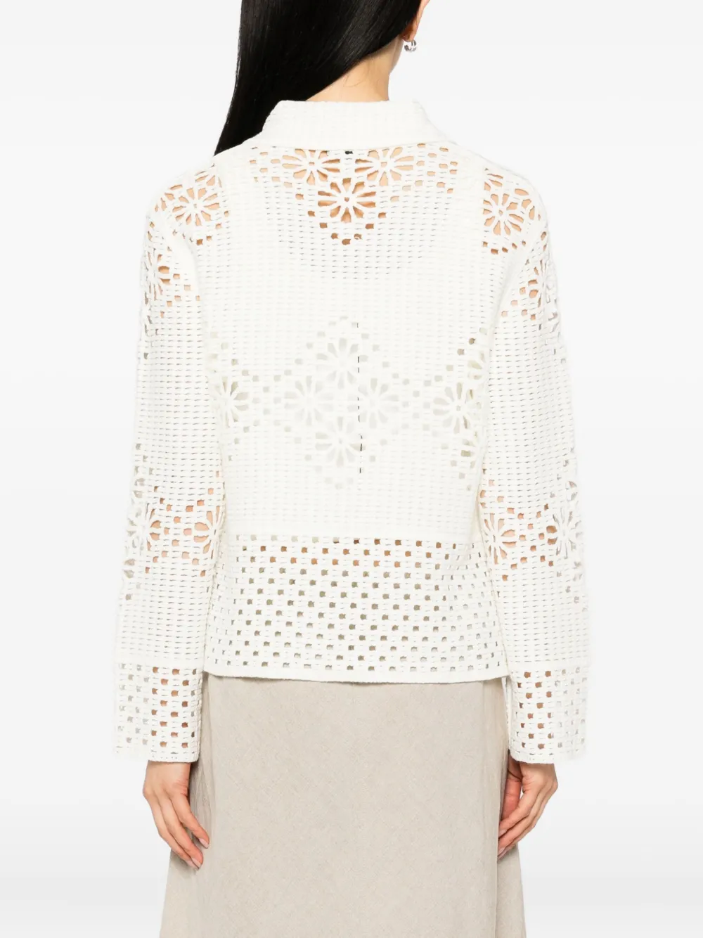 Rails Long-sleeved Knitted Shirt In Neutral