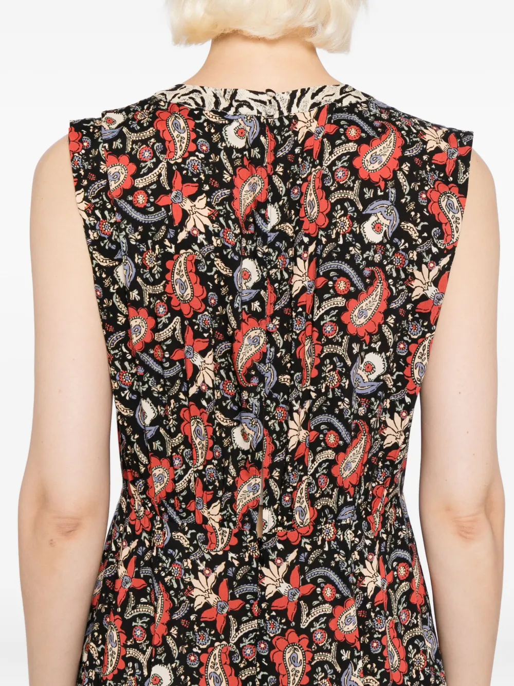 Rixo Coraline jurk Zwart