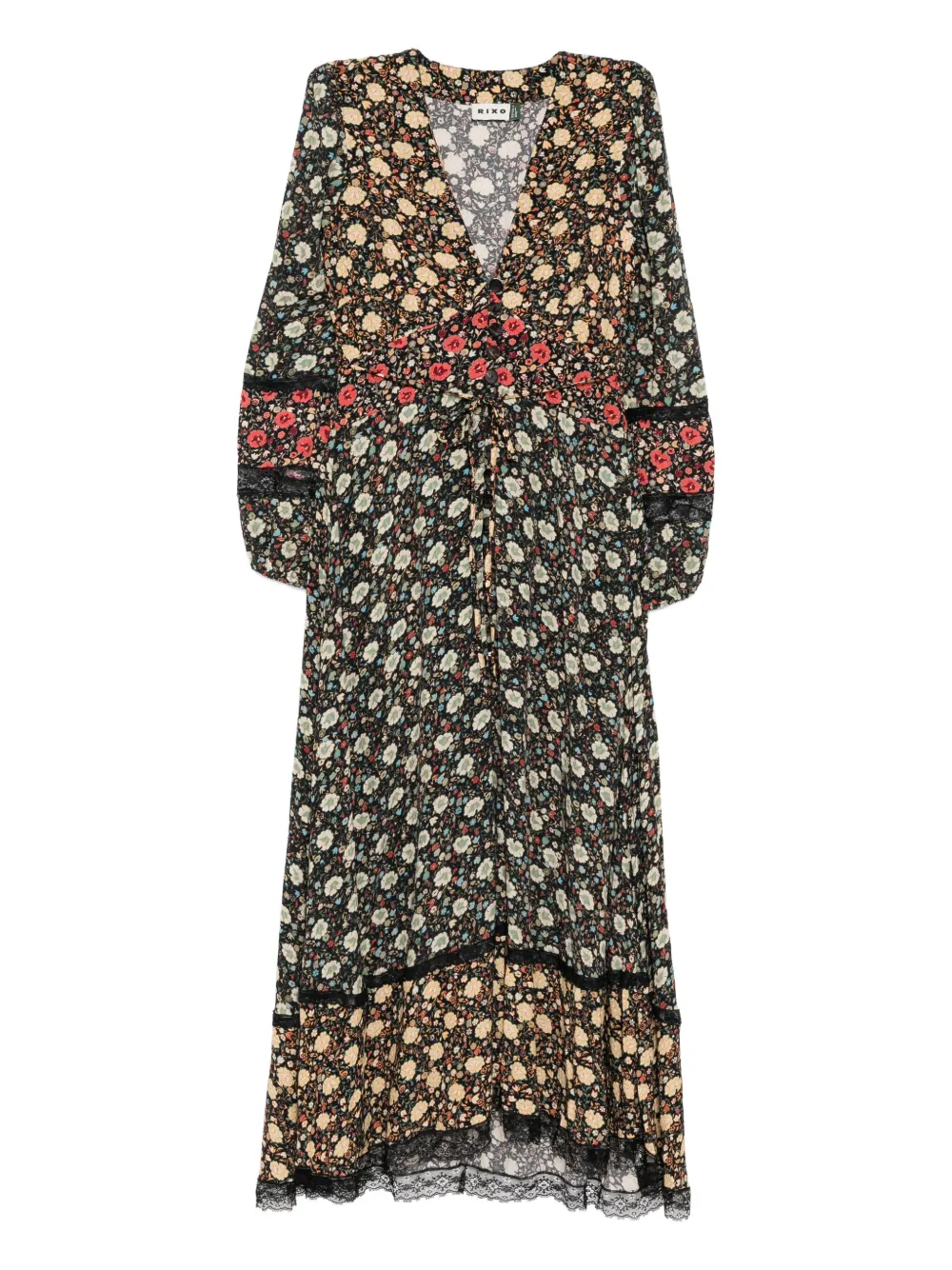 Rixo Eva dress | Black | Image 1