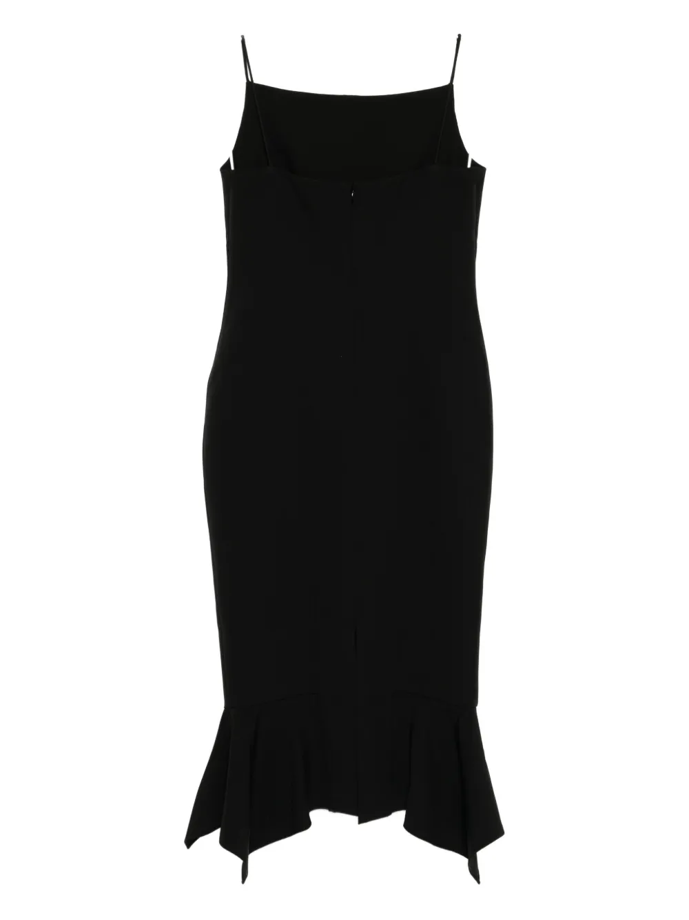 Roland Mouret fishtail-hem dress - Zwart