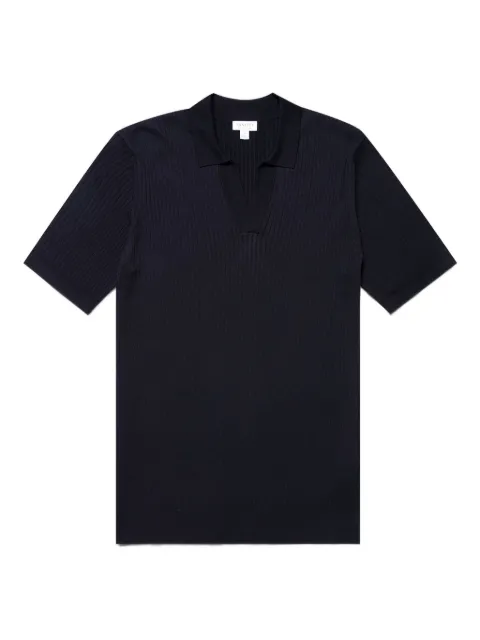 Sunspel ribbed short-sleeve T-shirt