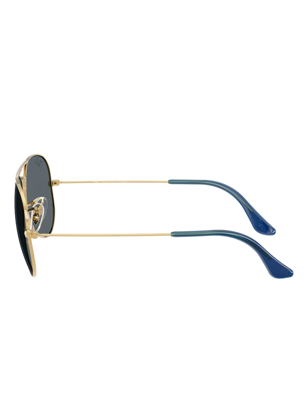 Ray-Ban Zonnebril met piloten montuur Goud
