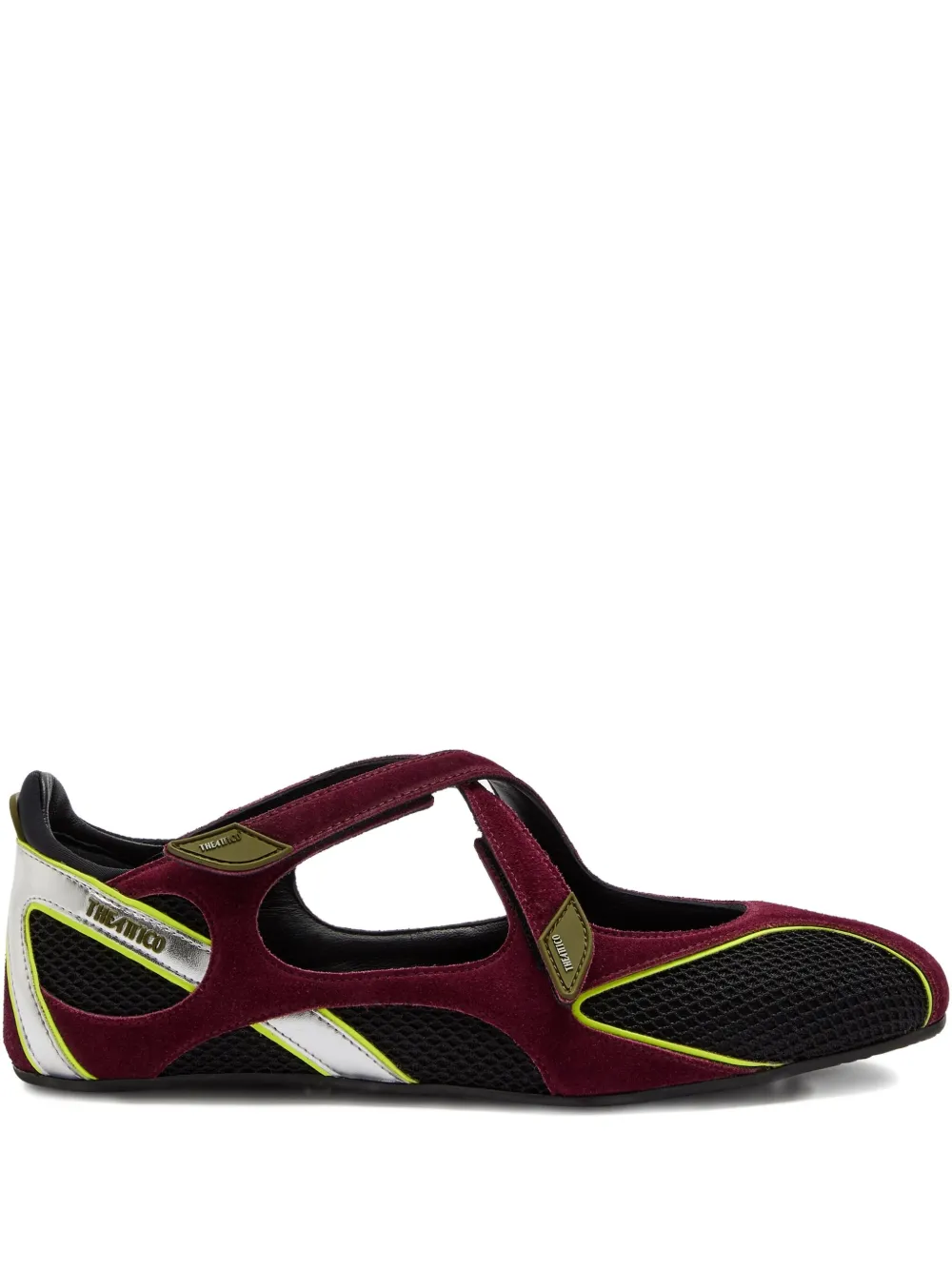 The Attico Floor 01 ballet flats Red