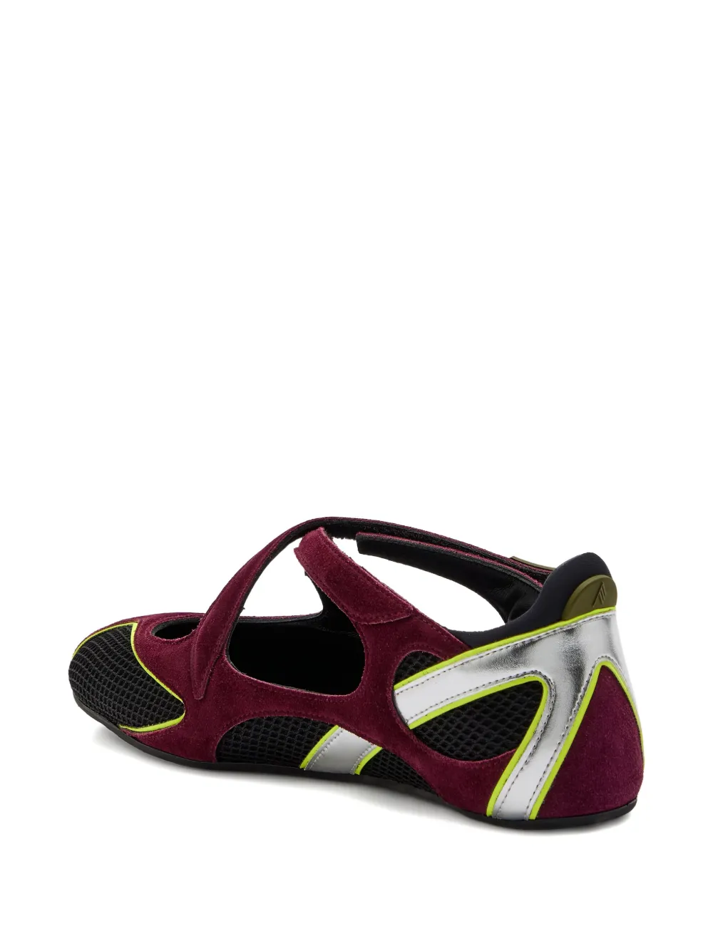 The Attico Floor 01 ballet flats Red