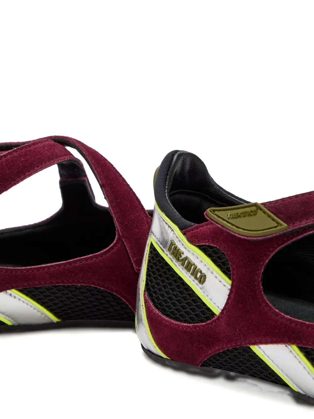 The Attico Floor 01 ballet flats Red