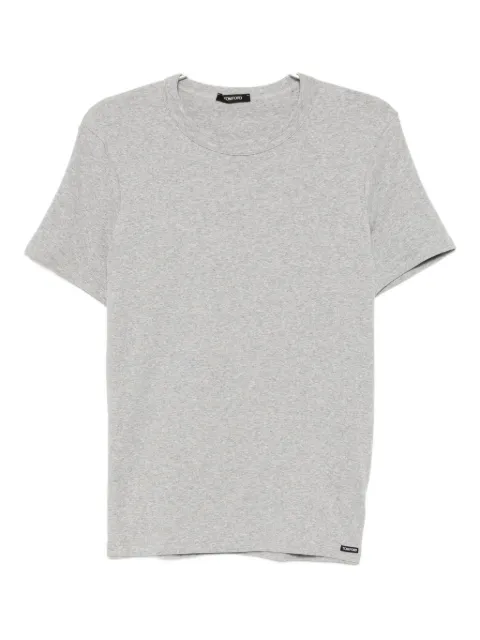 TOM FORD logo-appliqué cotton T-shirt
