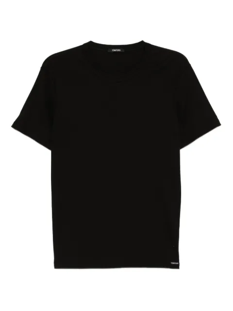 TOM FORD logo-appliqué cotton T-shirt