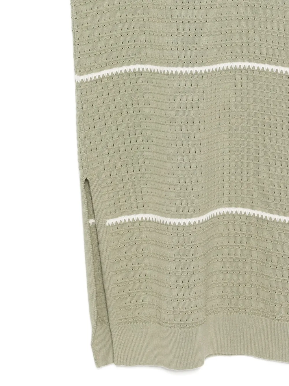 Varley Scott midi-jurk Groen