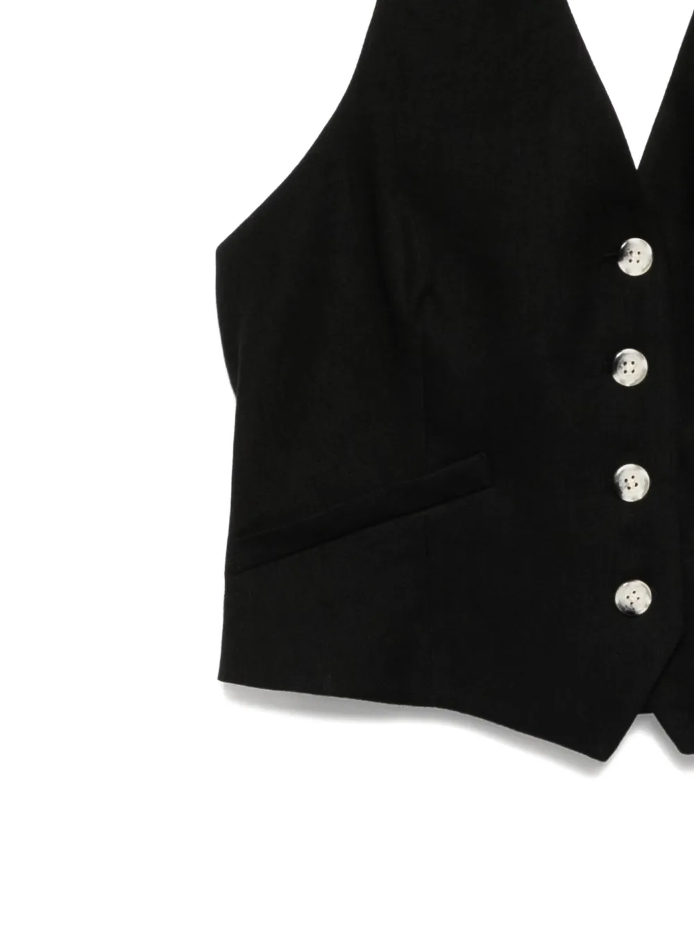 Veronica Beard Arabella Vest In Black