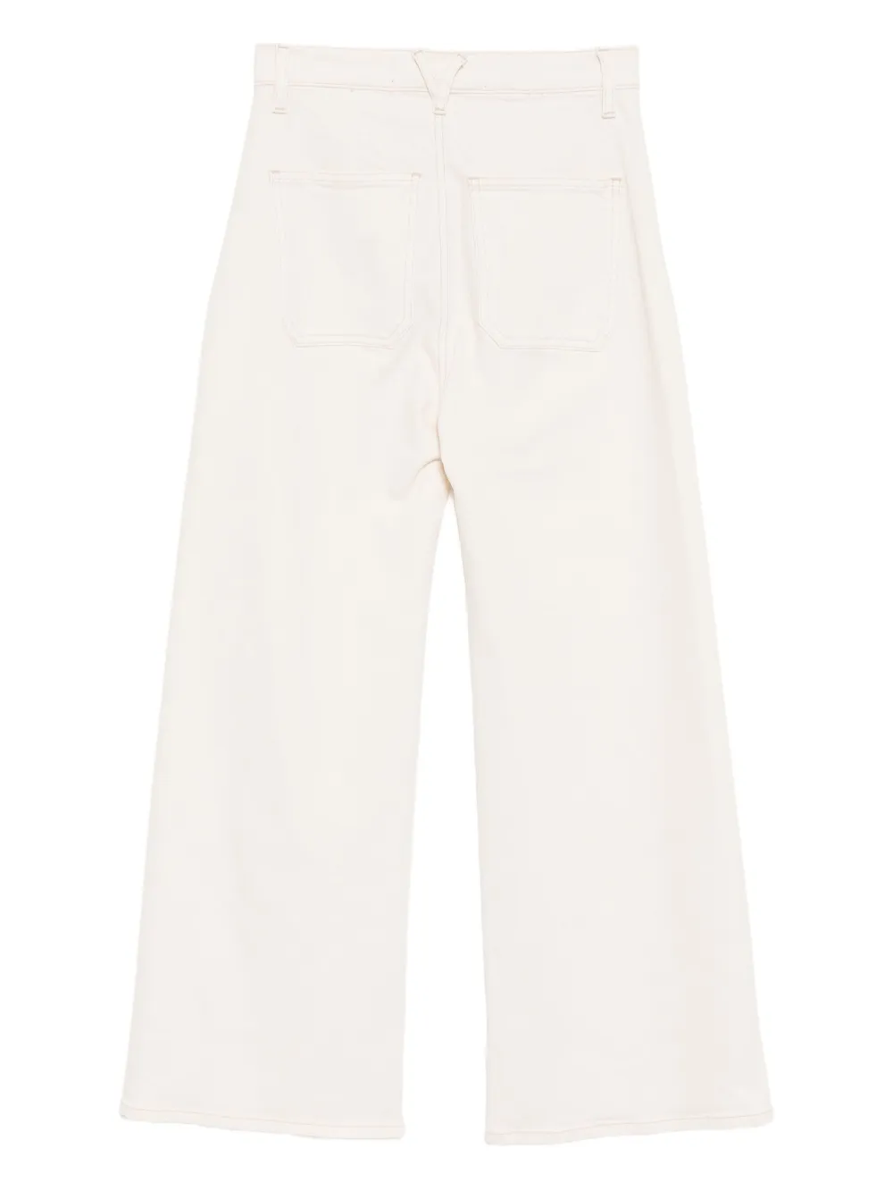 Veronica Beard Grant cropped jeans - Beige