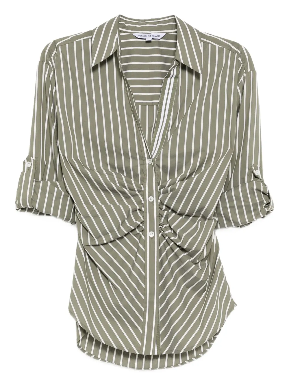 Veronica Beard Devra top | Green | Image 1