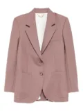 Victoria Beckham patch pocket blazer - Purple