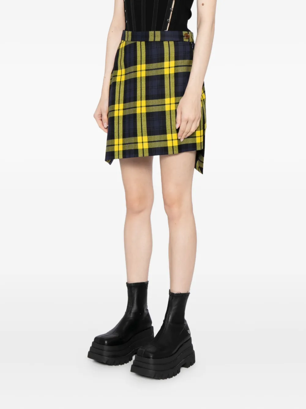 Vivienne Westwood Infinity mini-rok Blauw