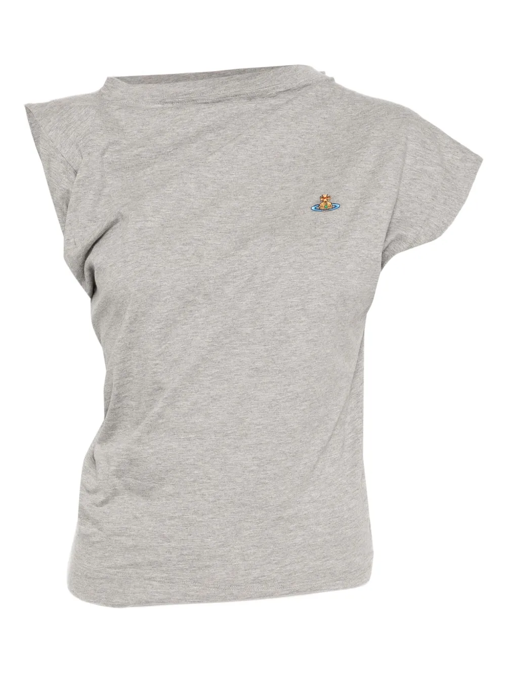 Vivienne Westwood logo-embroidered T-shirt | Grey | Image 1
