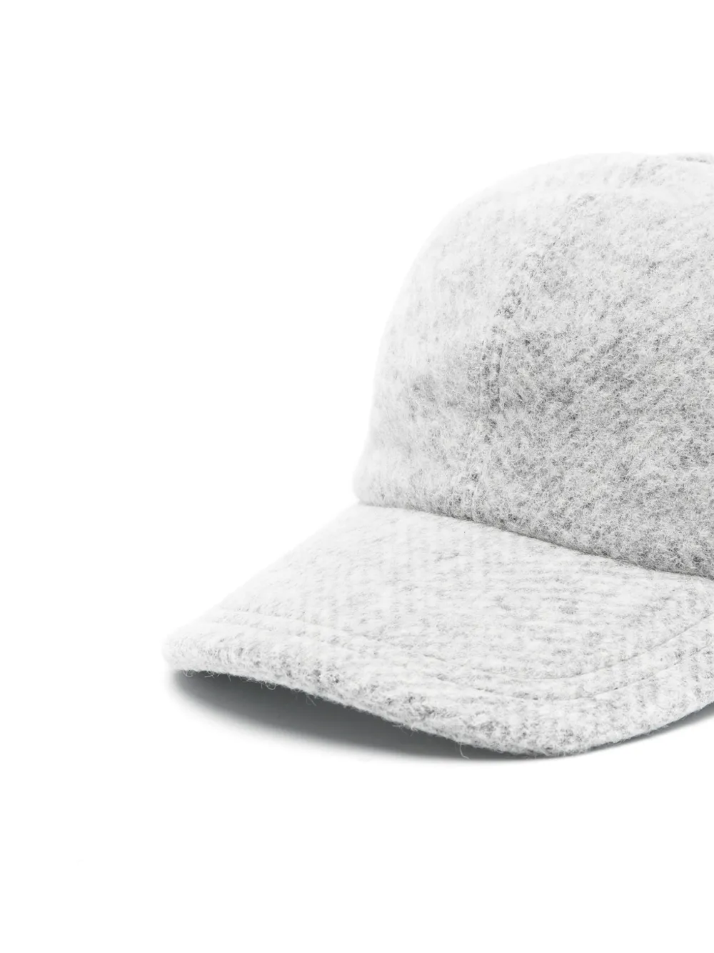 Lorena Antoniazzi Honkbalpet met leren bandje Grijs