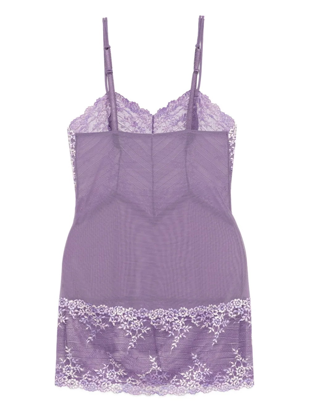 Wacoal Embrace nachtjapon met kant Paars