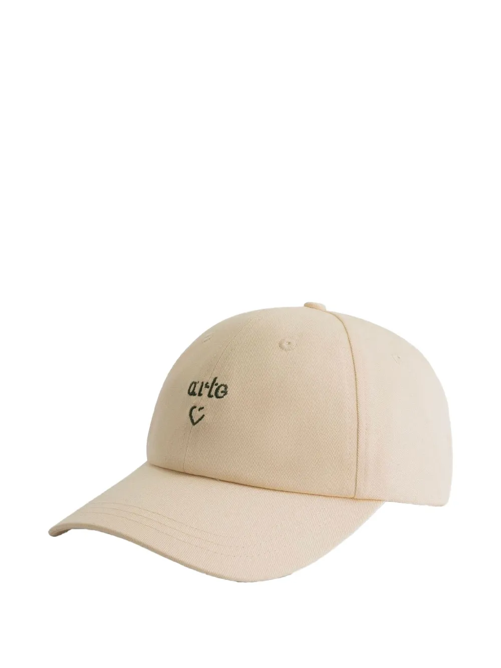 Arte Antwerp Embroidered-logo Baseball Cap In Metallic