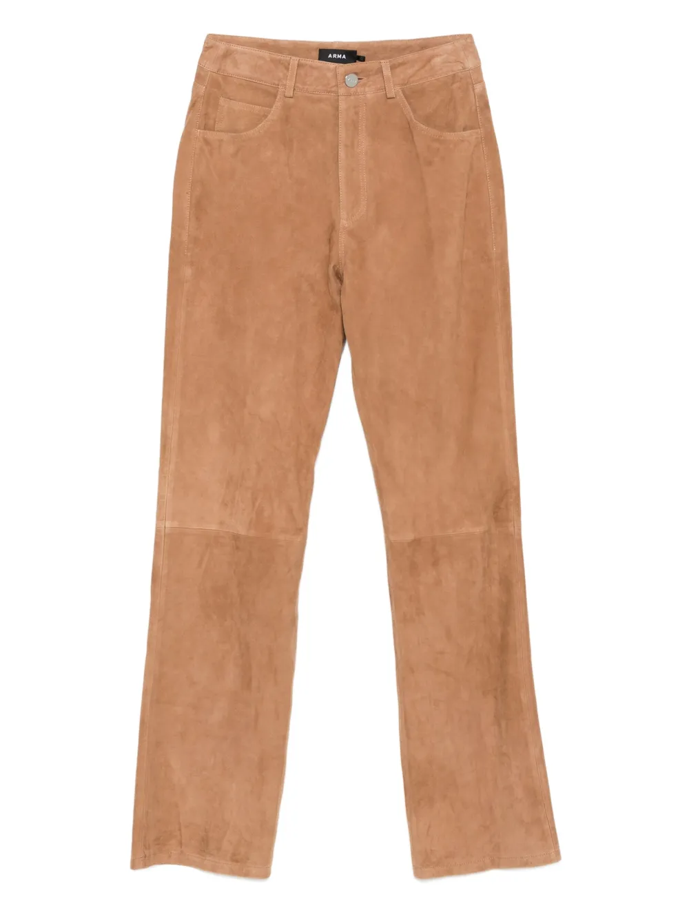 Arma suede pocket trousers | Brown | Image 1