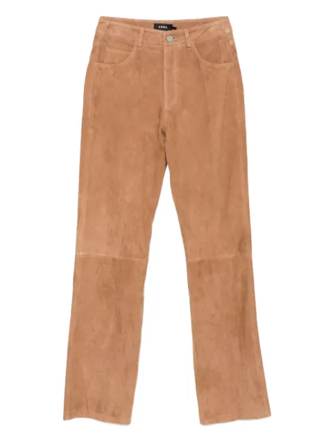 Arma suede pocket trousers