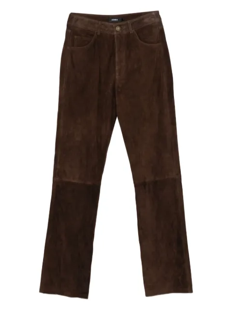 Arma suede panel trousers