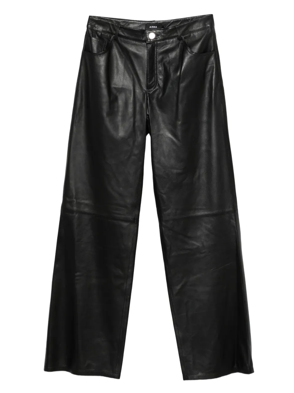 Arma leather trousers | Black | Image 1