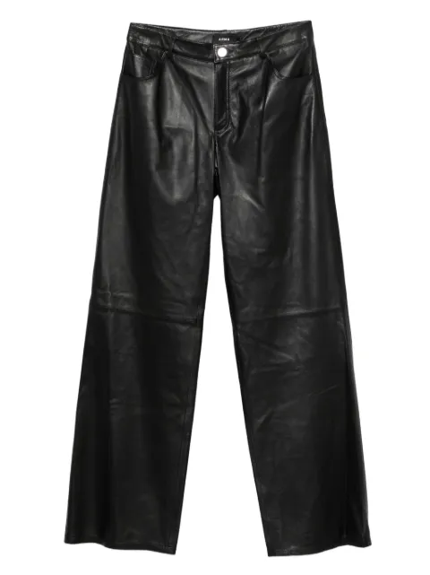 Arma leather trousers
