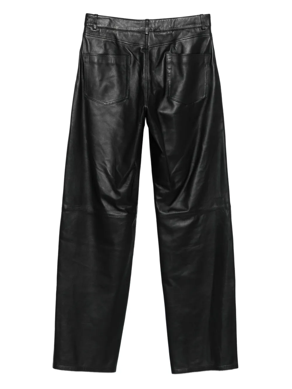 Arma Leren broek - Zwart