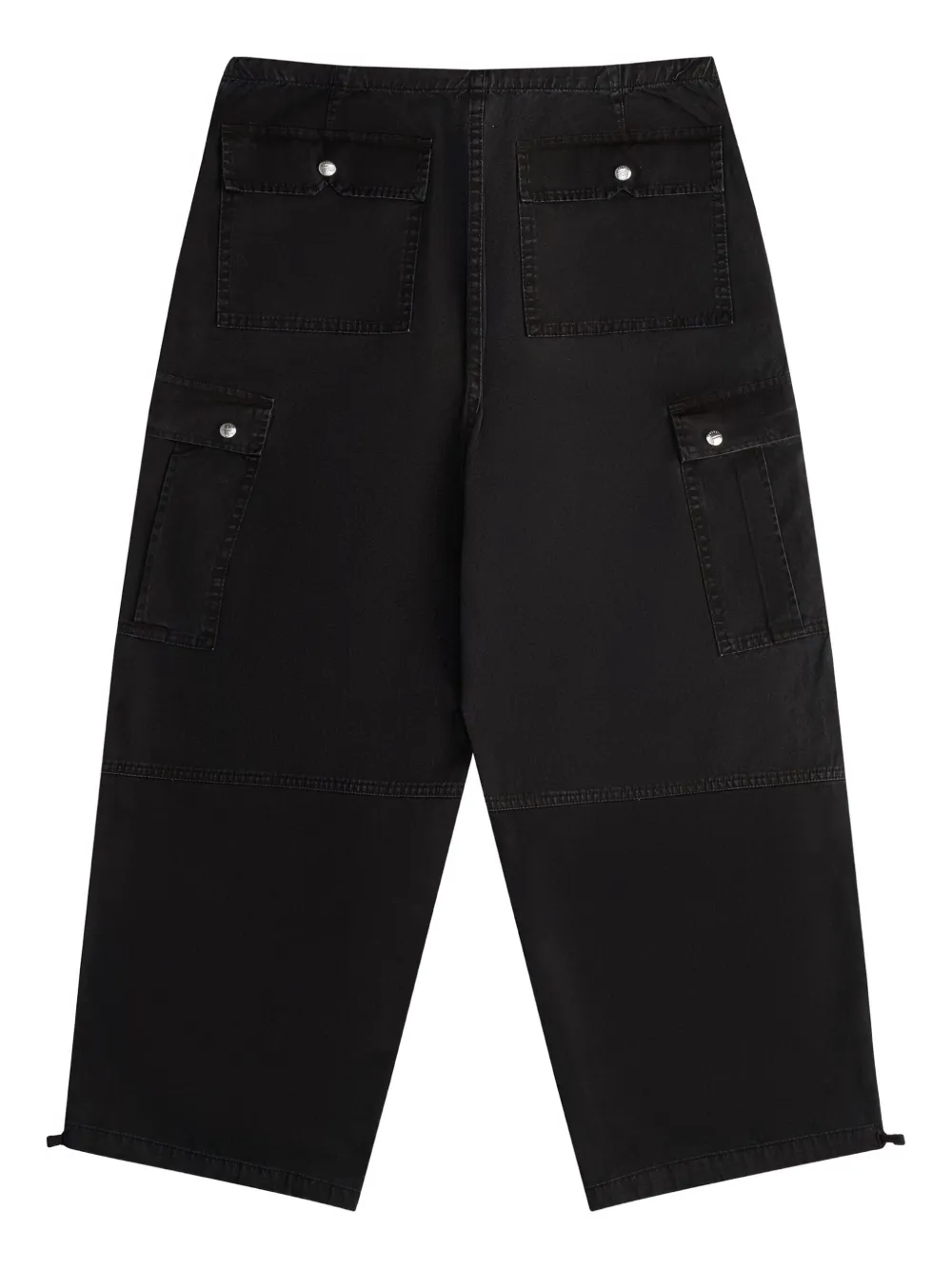 RHUDE Broek met zak Zwart