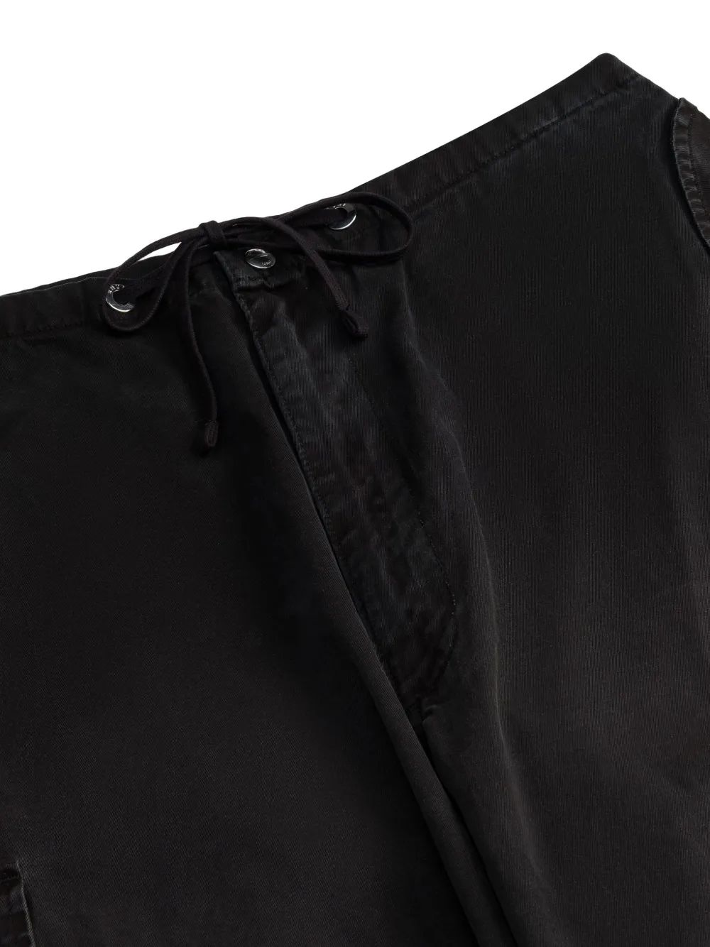 RHUDE Broek met zak Zwart