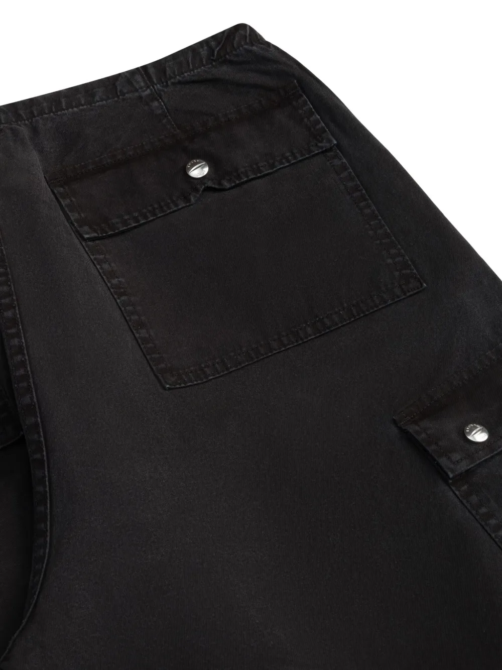 RHUDE Broek met zak Zwart