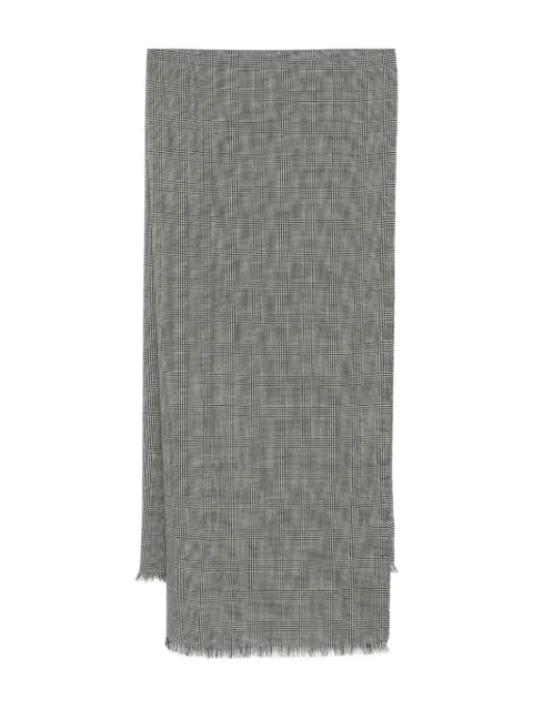Destin Prince Of Wales wool scarf