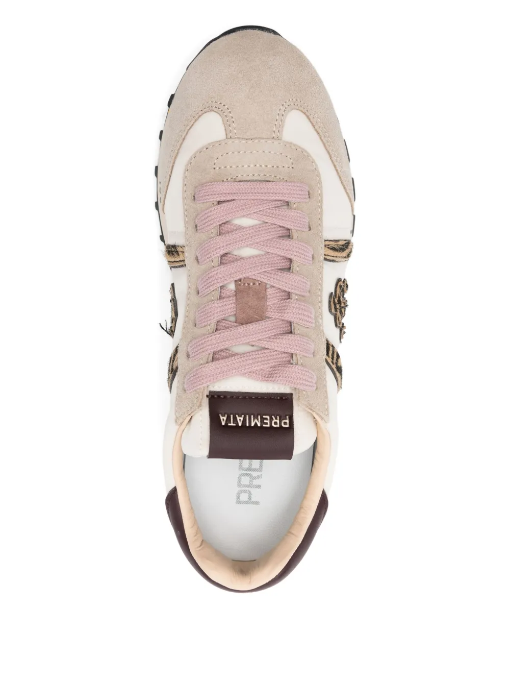 Premiata appliqué-detailing sneakers Neutrals