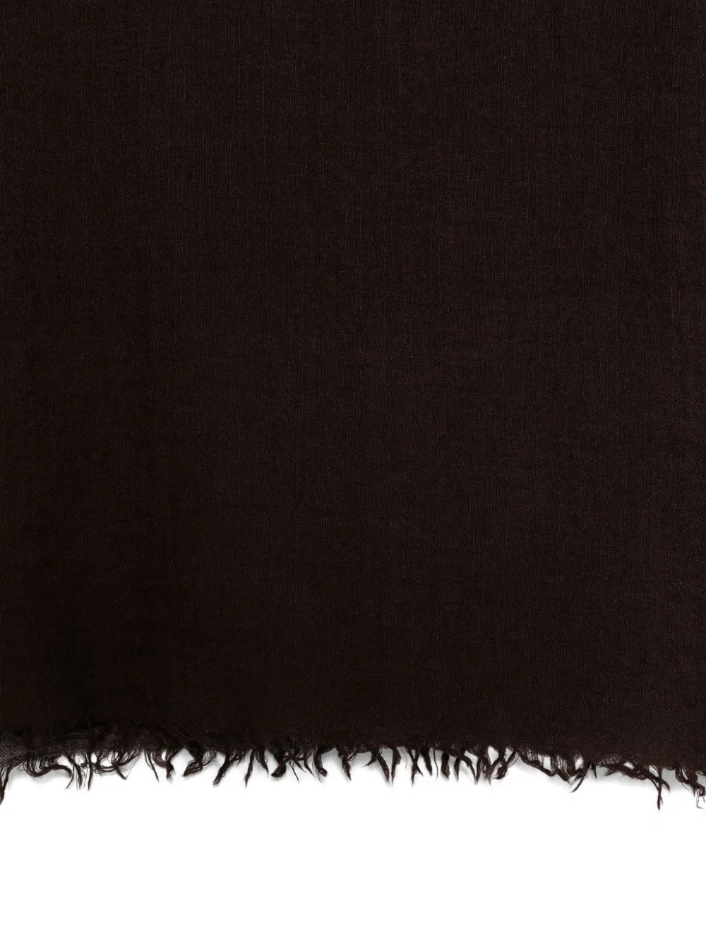 Destin Frayed Scarf In Brown