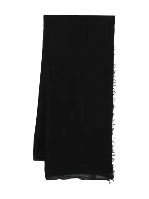 Destin frayed wool scarf