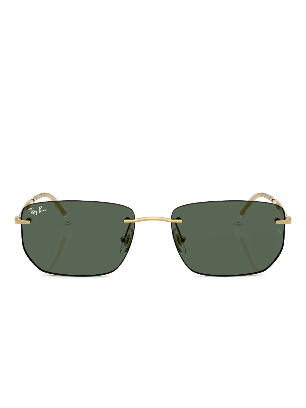 Ray-Ban square-frame tinted sunglasses | Gold | Image 1