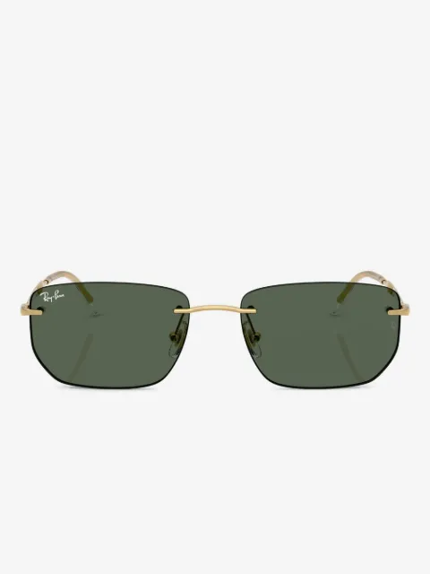 Ray-Ban lentes de sol con armazón cuadrada y micas oscuras