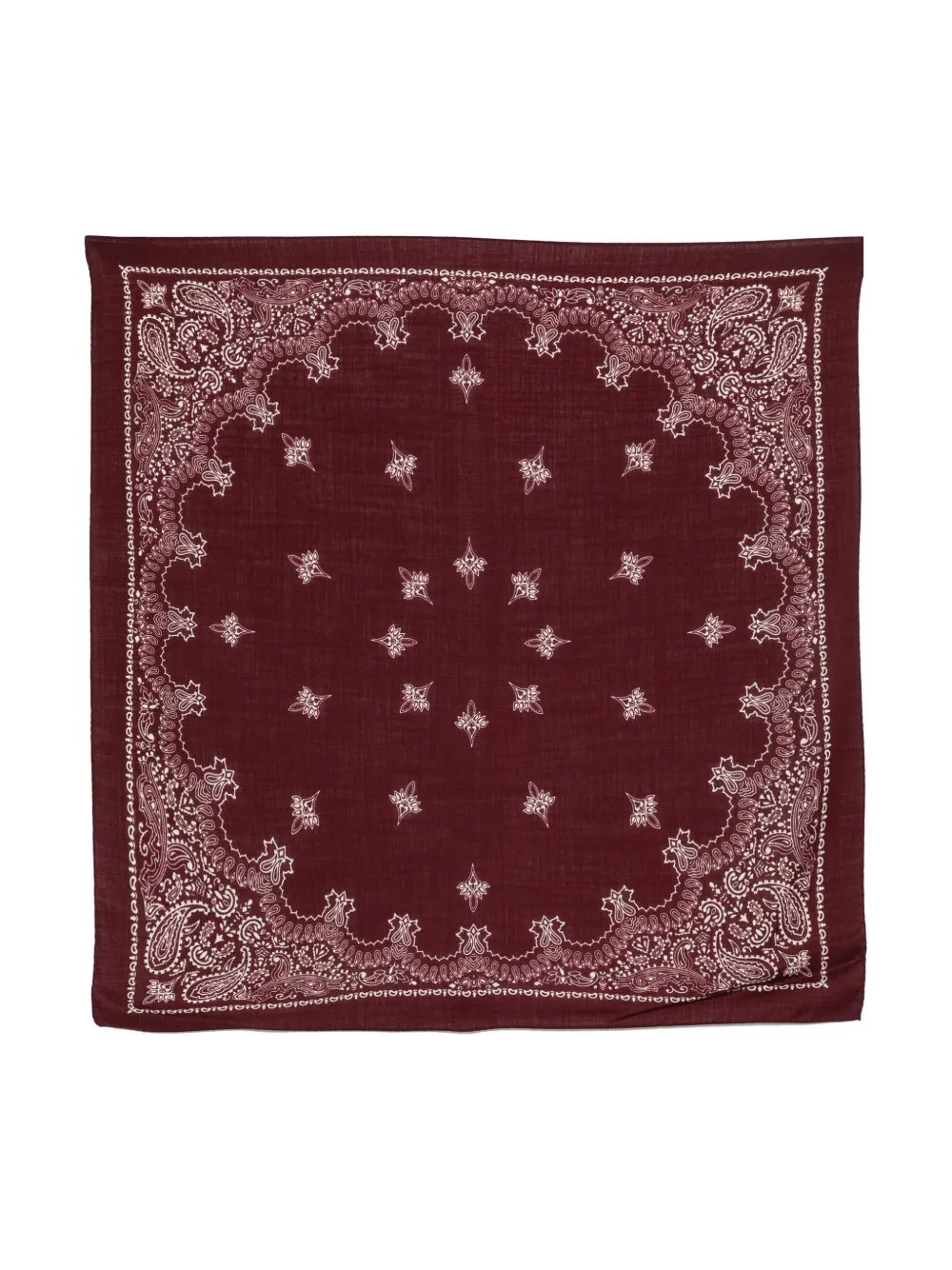 Destin paisley-print bandana scarf | Red | Image 1