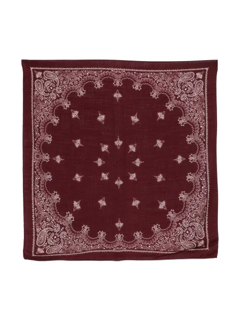 Destin paisley-print bandana scarf