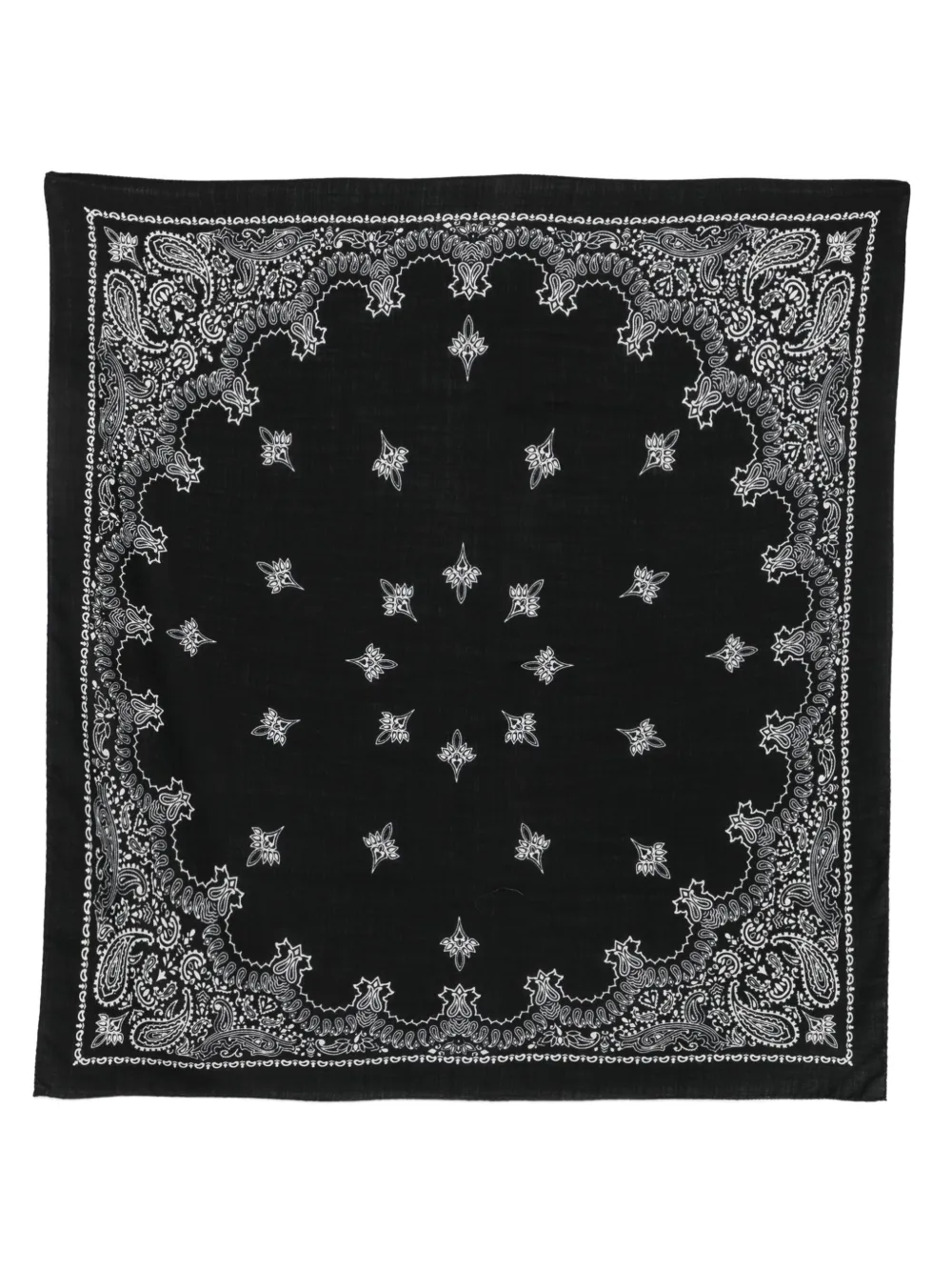 Destin paisley-patterned bandana | Black | Image 1