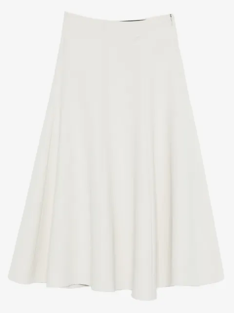 Jacquemus flared midi skirt