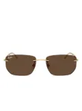 Ray-Ban rimless frame sunglasses - Gold