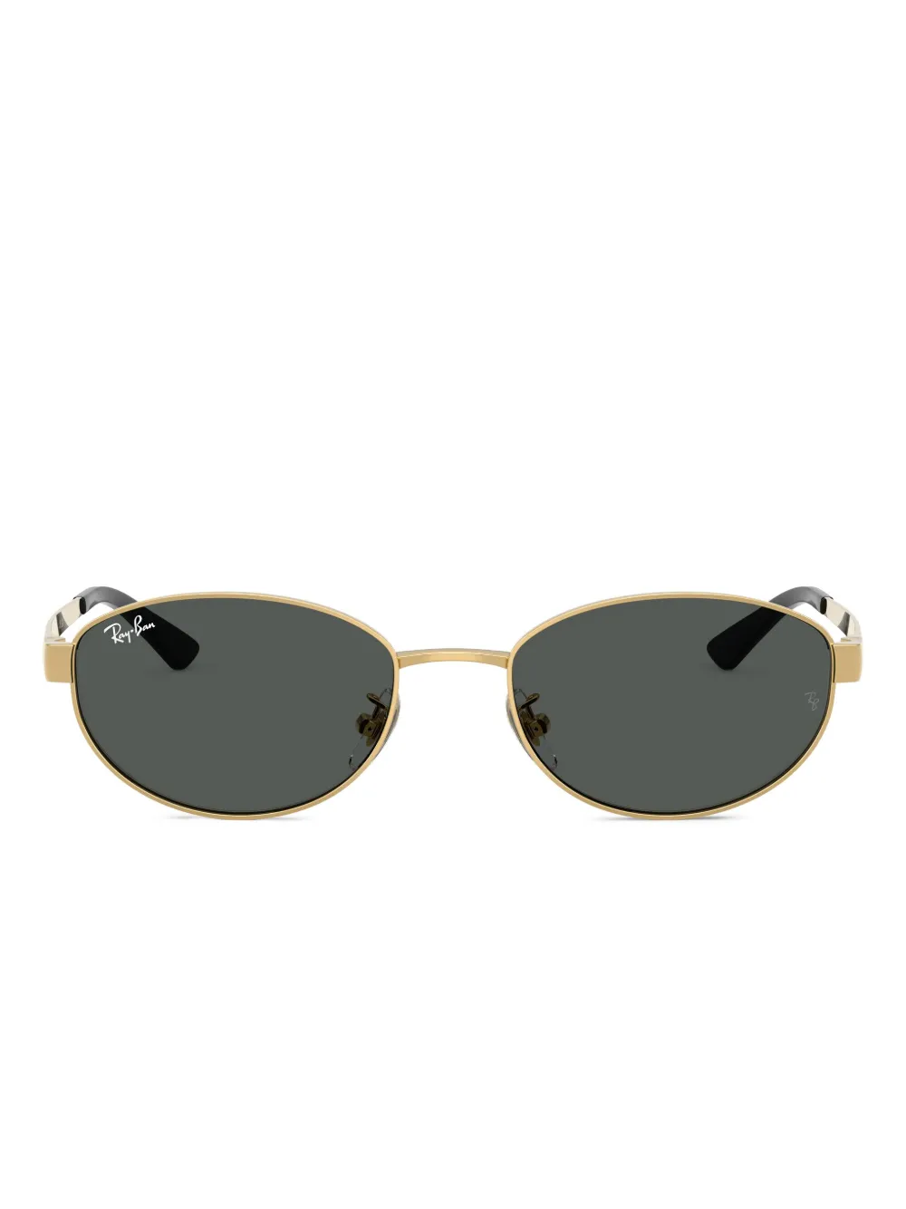 Ray-Ban oval-frame sunglasses | Gold | Image 1
