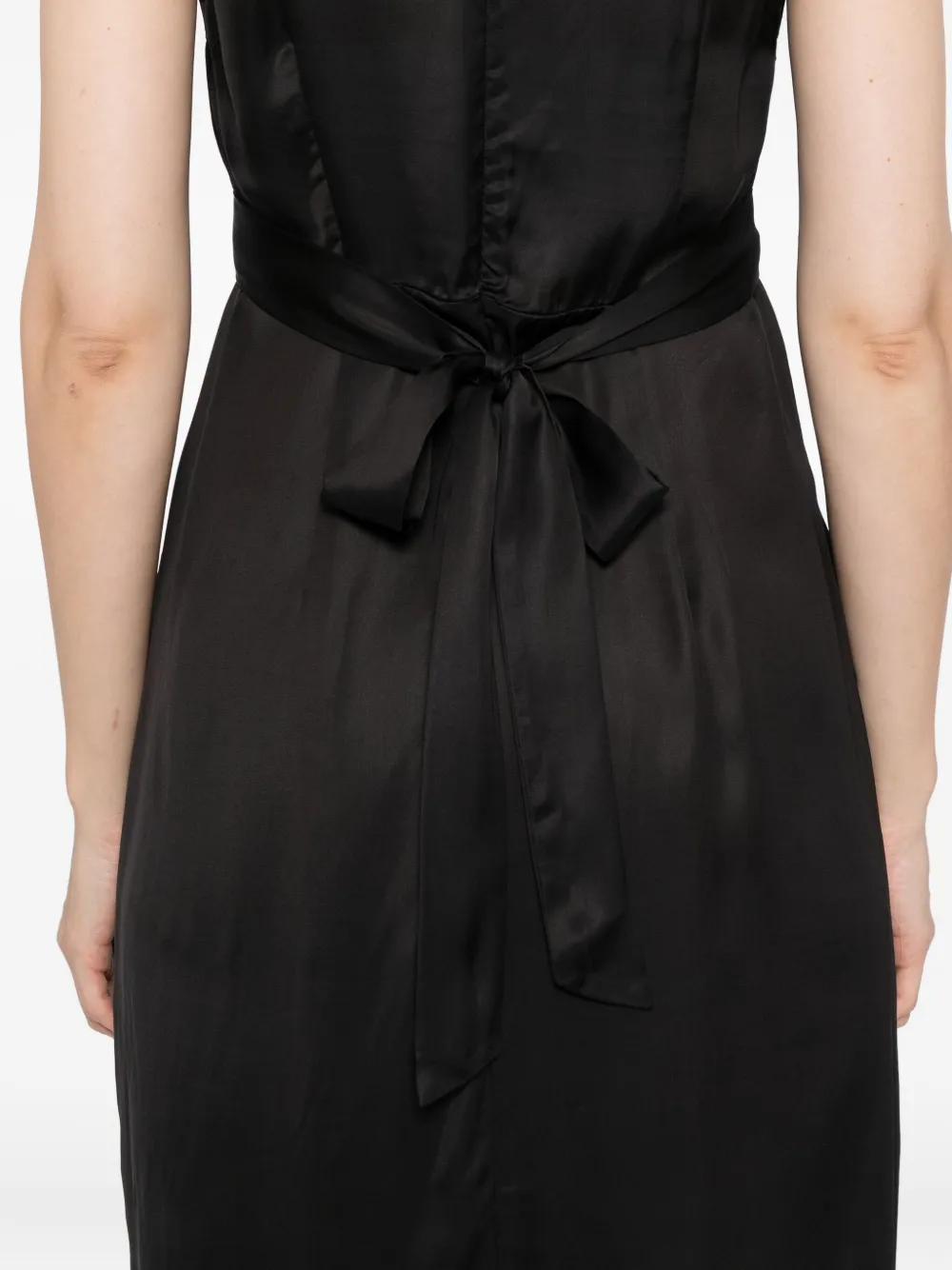 Rixo Carey midi-jurk Zwart