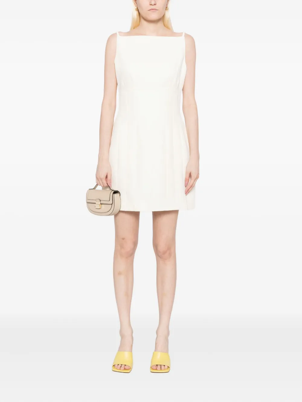 Roland Mouret Jurk van crêpe - Beige
