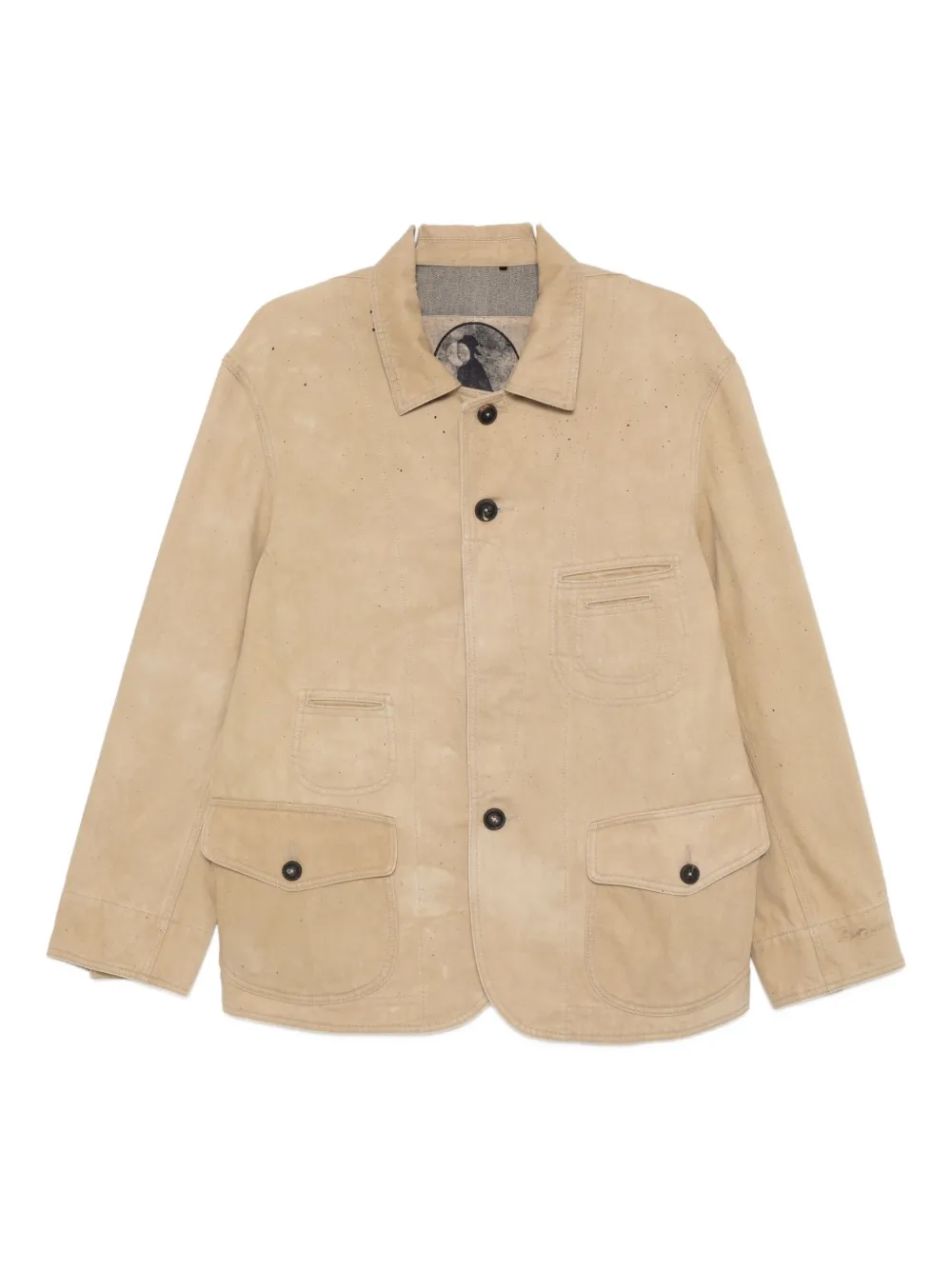 Ziggy Chen cotton denim jacket | Yellow | Image 1