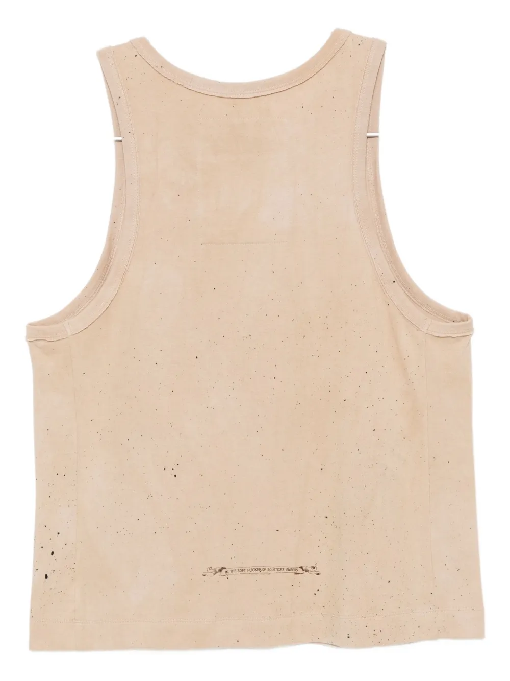 Ziggy Chen Graphic-print Vest In Neutral