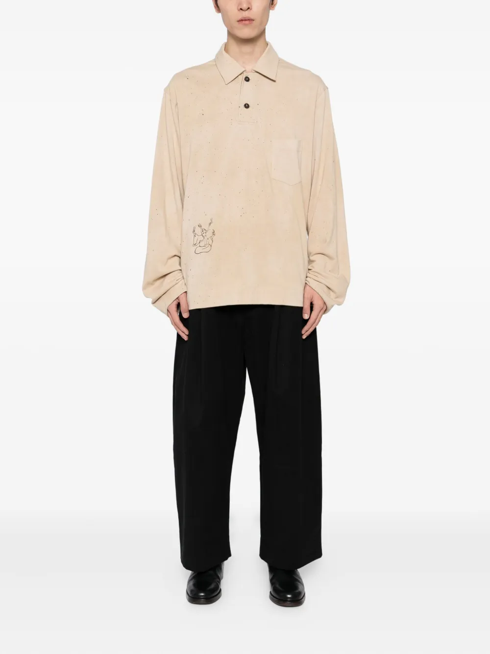 Ziggy Chen Rugby poloshirt - Bruin